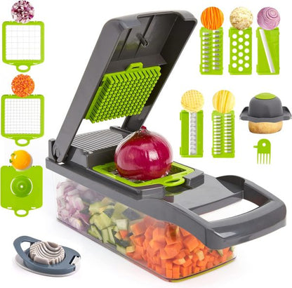 12 In 1 Multifunctional Vegetable Slicer & Chopper Set